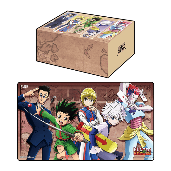 Hunter X Hunter Playmat & Half Storage Box set - Awesome Deals Deluxe