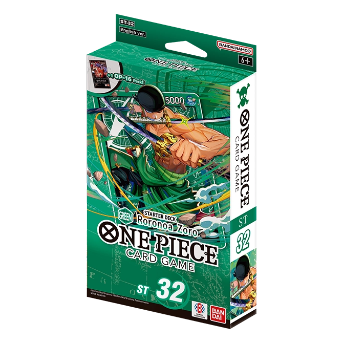 One Piece - Green Roronoa Zoro Starter Deck [ST32]