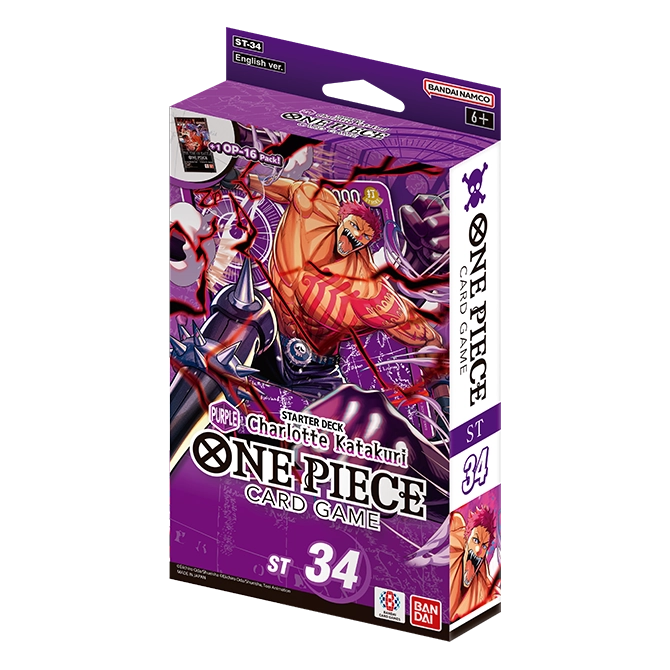 One Piece - Purple Charlotte Katakuri Starter Decl [ST34]