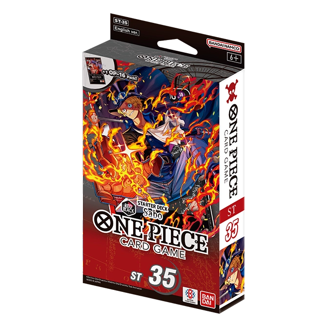 One Piece - Red/Black Sabo Starter Deck [ST35]