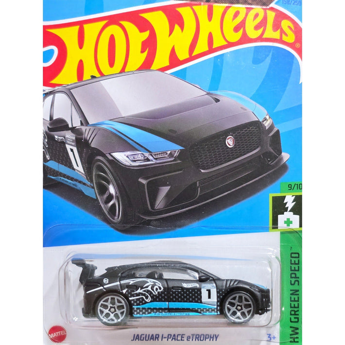Jaguar I - Pace eTrophy (Black) - Hot Wheels - Awesome Deals Deluxe