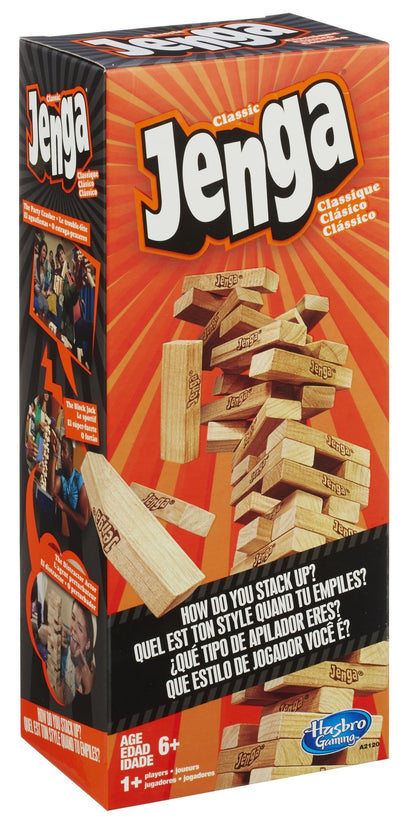 Jenga Classic Wood Block Game - Awesome Deals Deluxe