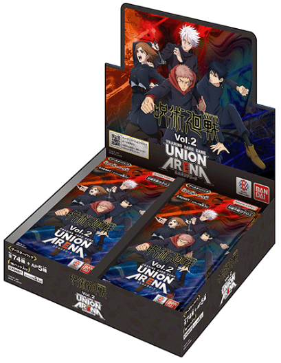 JUJUTSU KAISEN (JJK Union Arena) Vol. 2 Booster Box