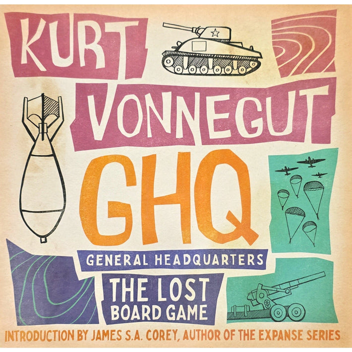 Kurt Vonnegut's GHQ: The Lost Board Game - Awesome Deals Deluxe