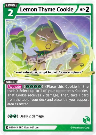 Lemon Thyme Cookie (SR) - Awesome Deals Deluxe