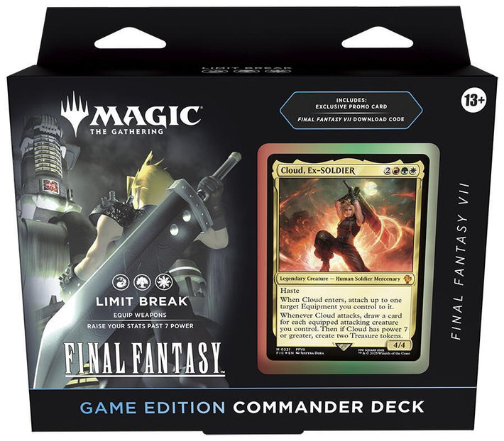 Magic: The Gathering - Final Fantasy VII Commander Deck Game Edition - Awesome Deals Deluxe
