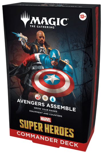 Magic: The Gathering - Marvel Super Heroes Commander Deck - Awesome Deals Deluxe