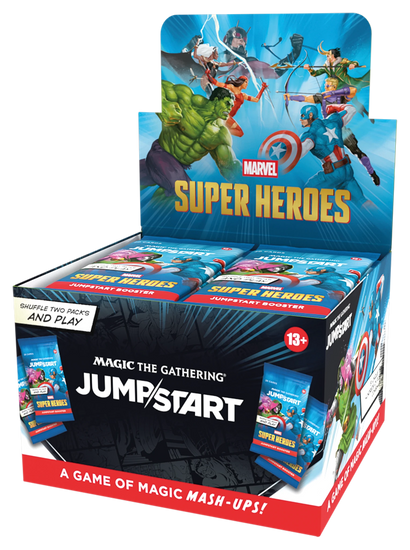 Magic The Gathering - Marvel Super Heroes Jumpstart Booster Box - Awesome Deals Deluxe