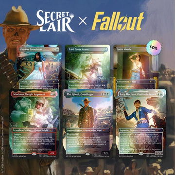 Magic: The Gathering - Secret Lair x Fallout: Beyond Vault 33 - Traditional Foil Edition - Awesome Deals Deluxe