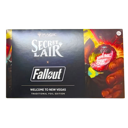 Magic: The Gathering - Secret Lair x Fallout: Welcome to New Vegas - Traditional Foil Edition - Awesome Deals Deluxe