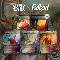 Magic: The Gathering - Secret Lair x Fallout: Welcome to New Vegas - Traditional Foil Edition - Awesome Deals Deluxe