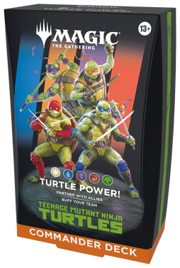 Magic: The Gathering - Teenage Mutant Ninja Turtles (TMNT) Commander Deck - Turtle Power - Awesome Deals Deluxe