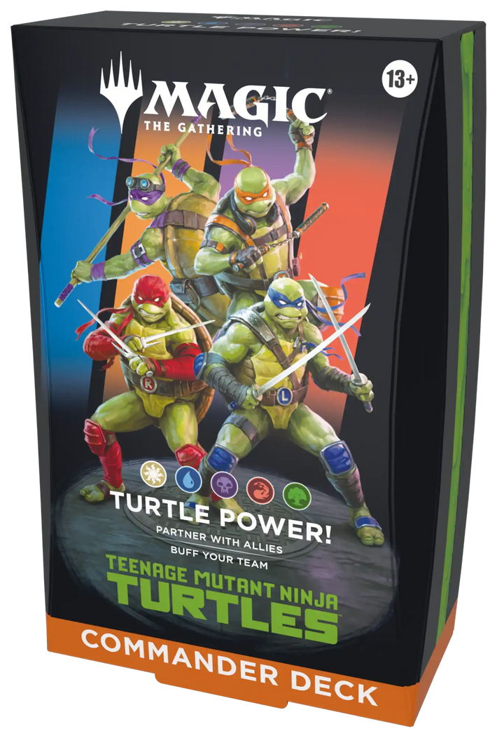 Magic: The Gathering - Teenage Mutant Ninja Turtles (TMNT) Commander Deck - Turtle Power - Awesome Deals Deluxe