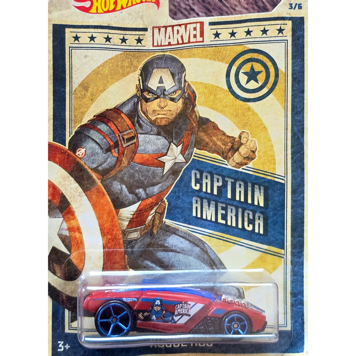 MARVEL Captain America - Hot Wheels - Awesome Deals Deluxe