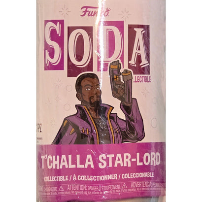 Marvel's What If…? - T’Challa Star - Lord - Funko Soda - Awesome Deals Deluxe