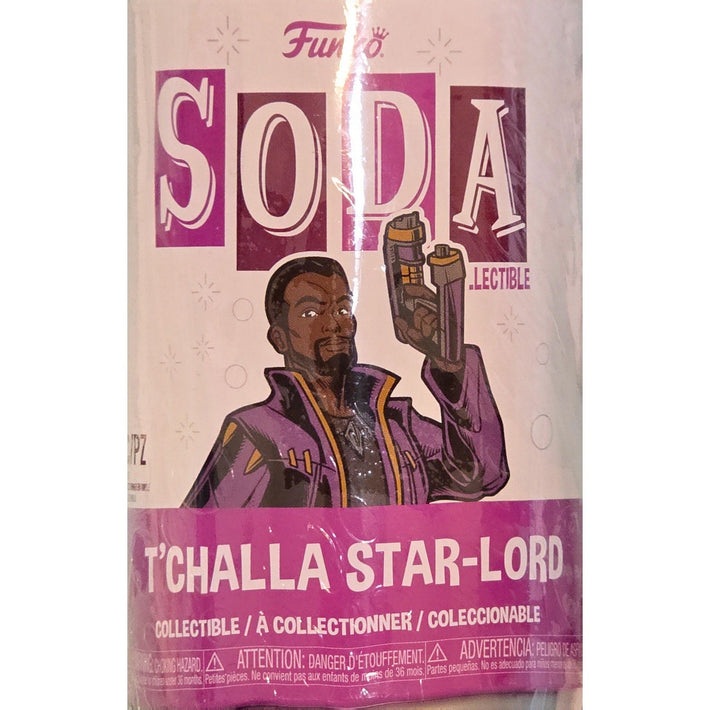 Marvel's What If…? - T’Challa Star - Lord - Funko Soda - Awesome Deals Deluxe