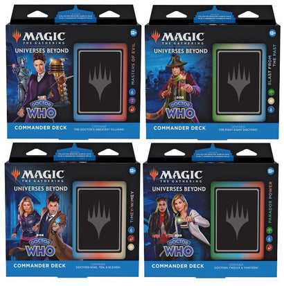 Masters of Evil Deck - Magic The Gathering: Doctor Who Commander Decks - Awesome Deals Deluxe