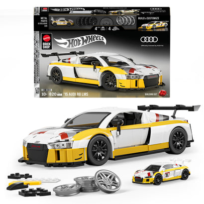 Mattel Brick Shop: Hot Wheels Elite Series ’15 Audi R8 LMS - Awesome Deals Deluxe