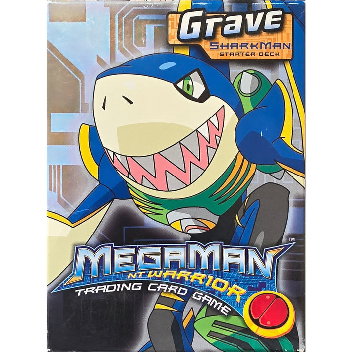 Megaman NT Warrior TCG Grave Sharkman Starter Deck - Awesome Deals Deluxe