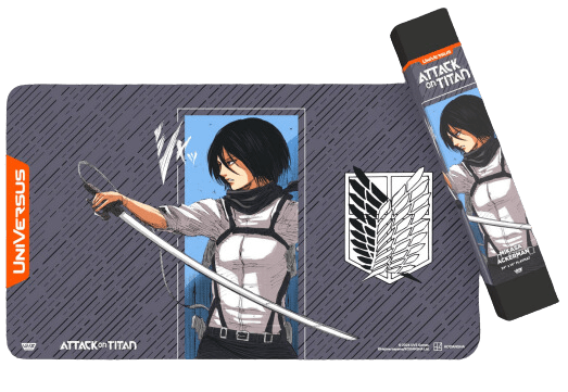 Mikasa AOT Playmat - Awesome Deals Deluxe