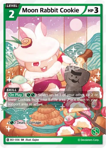 Moon Rabbit Cookie (SR) - Awesome Deals Deluxe