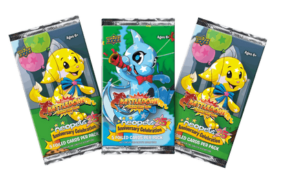 Neopets Battledome TCG - Neopets 25th Anniversary Celebration Booster Pack - Awesome Deals Deluxe
