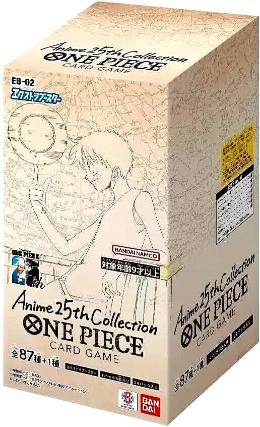 One Piece Card Game: Anime 25th Collection Extra Booster Box (EB - 02) - JAPANESE - Awesome Deals Deluxe
