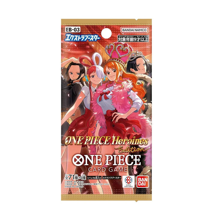 One Piece Card Game: Heroines Edition Extra Booster Pack (EB - 03) - JAPANESE - Awesome Deals Deluxe