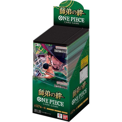 One Piece Card Game: Master & Disciple Bond Booster Box (OP - 12) - JAPANESE - Awesome Deals Deluxe