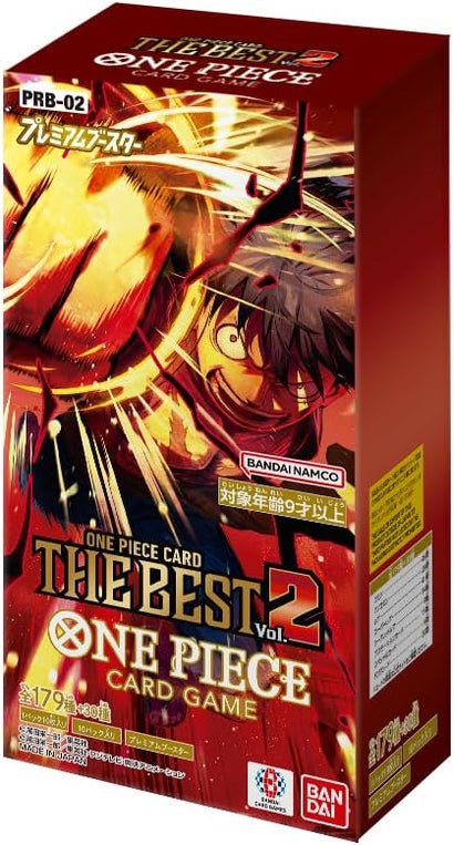 One Piece Card Game: The Best Volume 2 Booster Box [PRB - 02] - with 3rd Anniversary Promo Pack - JAPANESE - Awesome Deals Deluxe