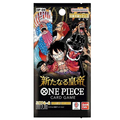 One Piece Card Game: The New Emperor Booster Pack [OP - 09] - JAPANESE - Awesome Deals Deluxe