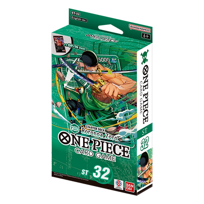 One Piece - Green Roronoa Zoro Starter Deck [ST32] - Awesome Deals Deluxe