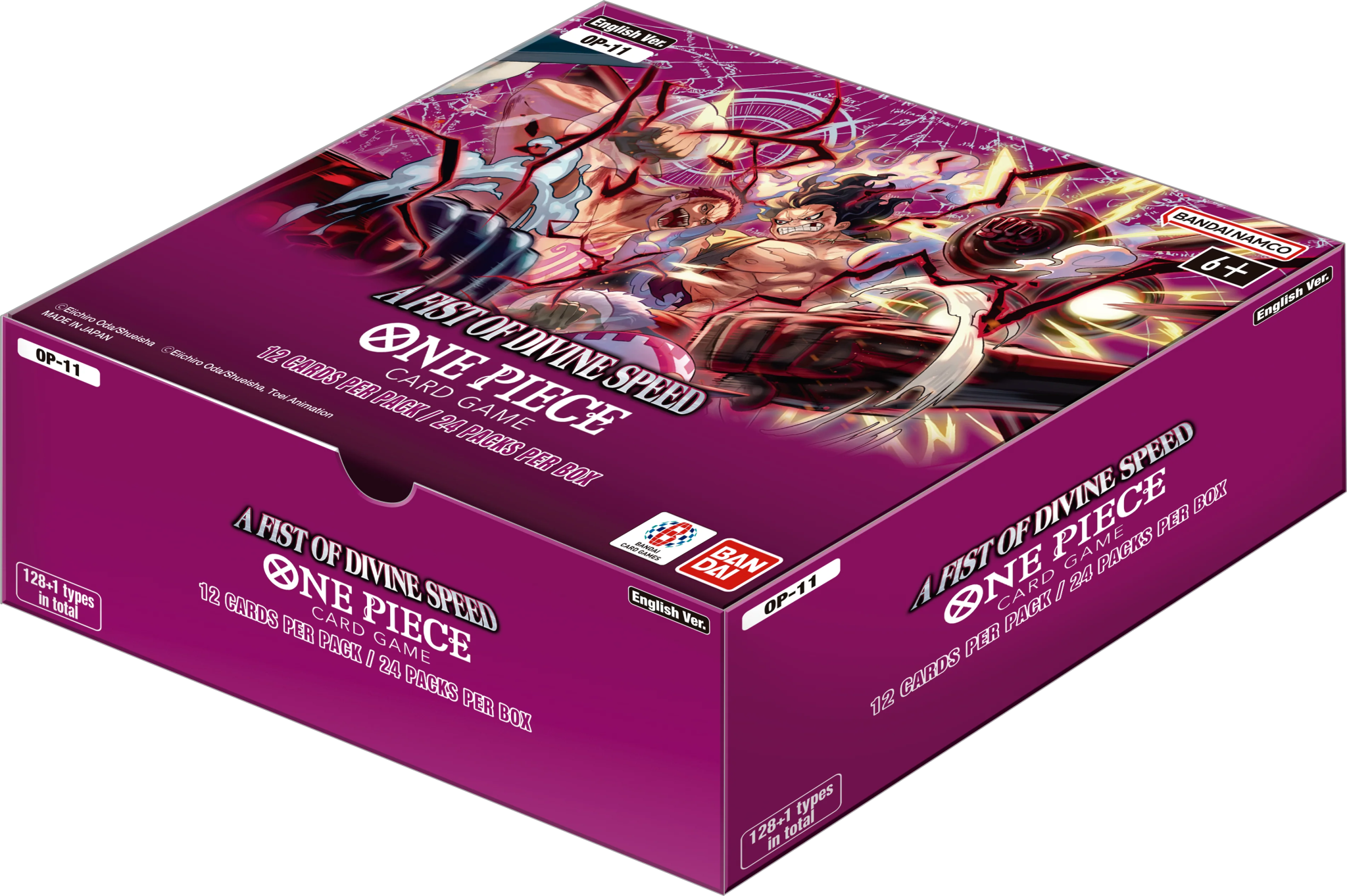 One Piece TCG: A Fist of Divine Speed Booster Box (OP-11) One Piece TCG: A Fist of Divine Speed Booster Box (OP-11)