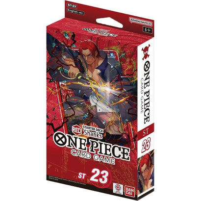 One Piece TCG: Red Shanks Starter Deck (ST23) - Awesome Deals Deluxe