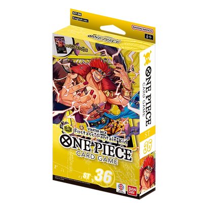 One Piece - Yellow Eustass "Captain" Kid Starter Deck [ST36] - Awesome Deals Deluxe