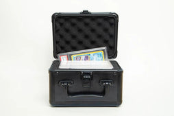 One Row Graded Card Slab Case with Latch by Trading Card Solutions - Awesome Deals Deluxe