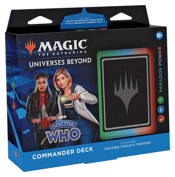 Paradox Power Deck - Magic The Gathering: Doctor Who Commander Decks - Awesome Deals Deluxe