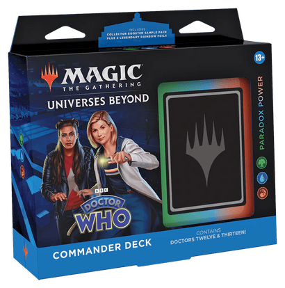 Paradox Power Deck - Magic The Gathering: Doctor Who Commander Decks - Awesome Deals Deluxe