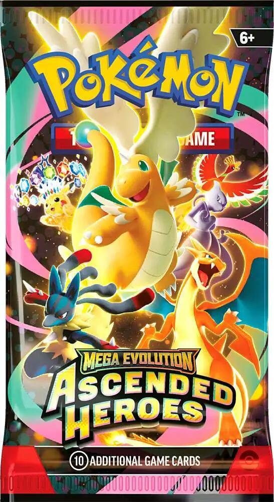 Pokemon Ascended Heroes Booster Pack - Awesome Deals Deluxe