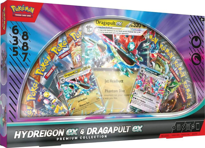 Pokemon Hydreigon ex & Dragapult ex Premium Collection - Awesome Deals Deluxe