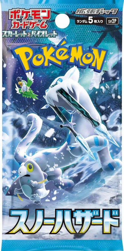 Pokemon Japan - Snow Hazard Booster Pack - SV2P - Awesome Deals Deluxe