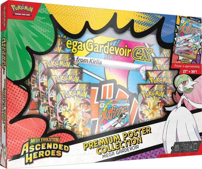 Pokemon Premium Poster Collection: Mega Gardevoir ex - ME: Ascended Heroes - Awesome Deals Deluxe