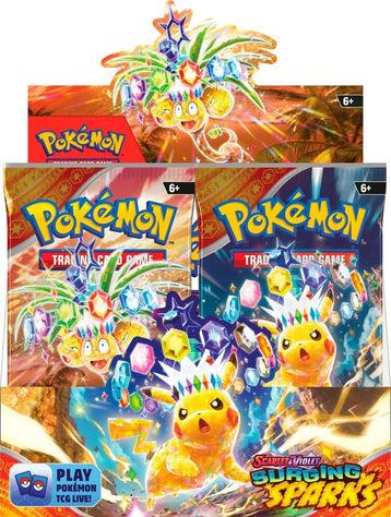 Pokemon Surging Sparks Booster Box Scarlet & Violet - Awesome Deals Deluxe