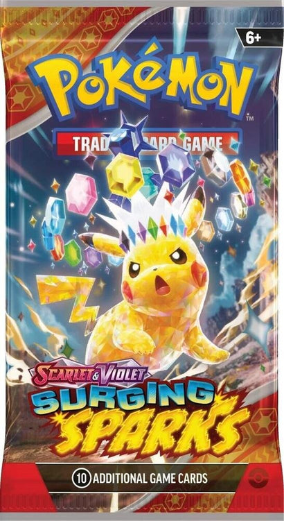 Pokemon Surging Sparks Booster Pack - SV08 - Awesome Deals Deluxe
