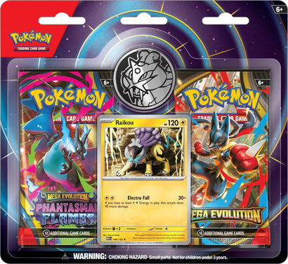 Pokemon TCG: 2 - Pack Blister - Raikou - Awesome Deals Deluxe