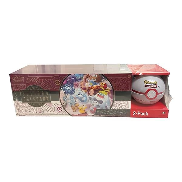 Pokemon TCG: 2025 Holiday Calendar + Pokeball - Awesome Deals Deluxe