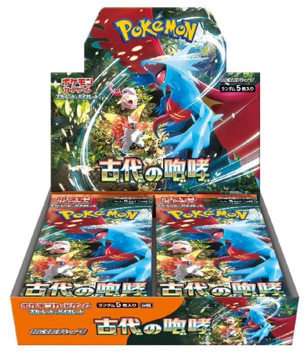 Pokemon TCG: Ancient Roar Booster Box - JAPANESE - Awesome Deals Deluxe