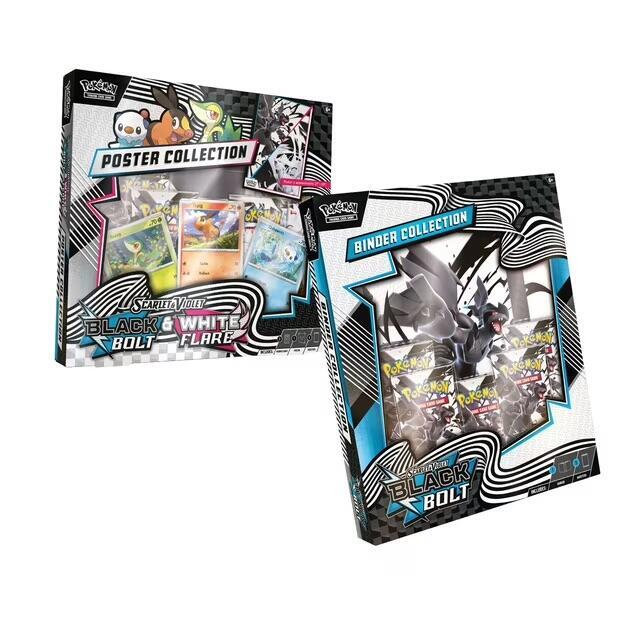 Pokemon TCG: Black Bolt Binder & Unova Poster Collection (Sam's Club) - Awesome Deals Deluxe
