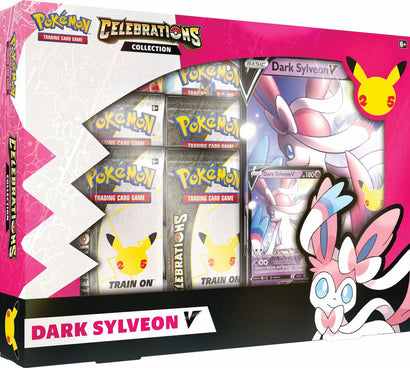 Pokemon TCG: Celebrations Collection - Dark Sylveon V - Awesome Deals Deluxe