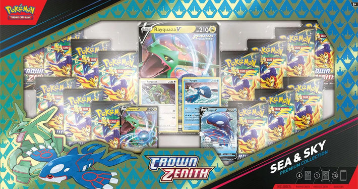 Pokemon TCG: Crown Zenith Sea & Sky Premium Collection - Awesome Deals Deluxe
